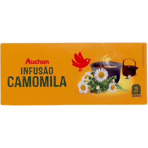 AUCHAN Infusão Camomila  25 un