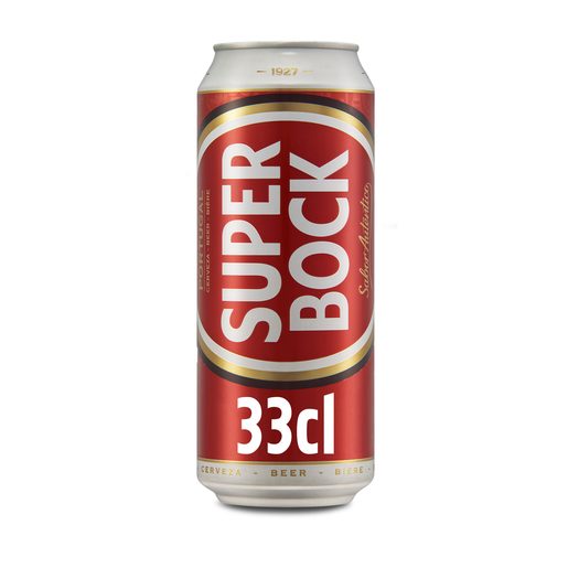 SUPER BOCK Cerveja Com Álcool Lata 330 ml