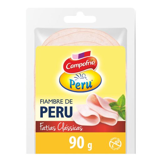 CAMPOFRIO Fiambre de Peru Fatias Clássicas 90 g