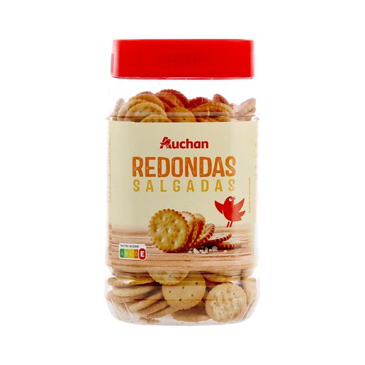 AUCHAN Bolachas Salgadas Redondas 350 g