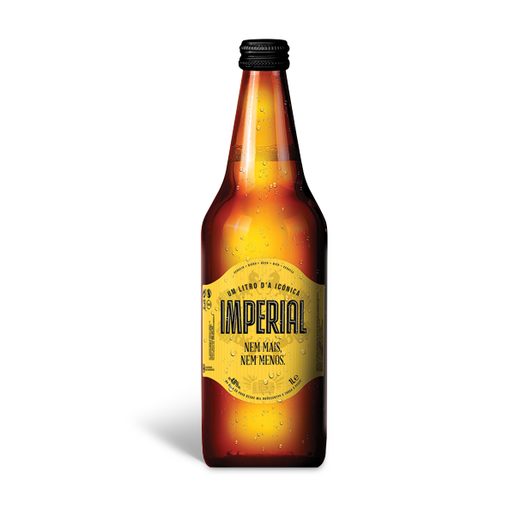 IMPERIAL Cerveja com Álcool 1 L