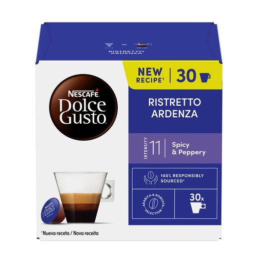 DOLCE GUSTO Cápsulas de Café Buondi Ristreto Ardenza (Intensidade 11) 30 un