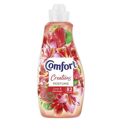 COMFORT Amaciador de Roupa Creations Lírios e Morango 82 Lv