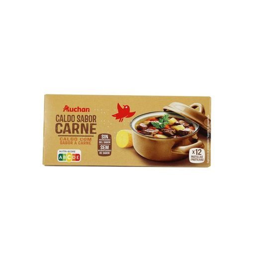 AUCHAN Caldo de Carne 120 g