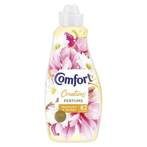 COMFORT Amaciador de Roupa Creations Madressilva e Sândalo 82 Lv