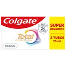 COLGATE Pasta de Dentes Total Original 2x75 ml