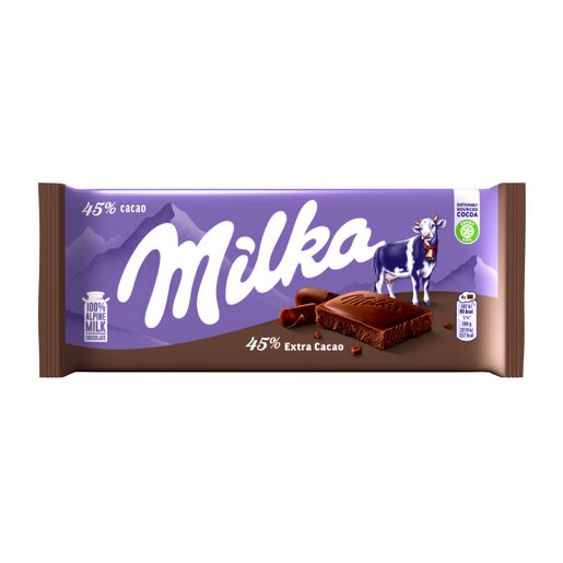 MILKA Chocolate Extra Cacau 100 g
