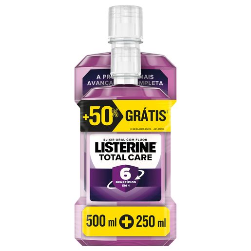 LISTERINE Elixir Total Care 500 ml + 250 ml