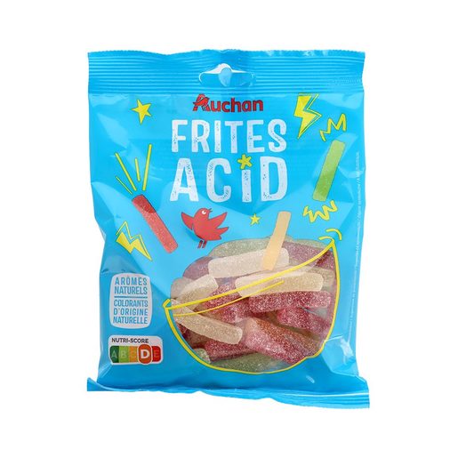 AUCHAN Gomas Frites Acid 200 g AUCHAN Gomas Frites Acid 200 g