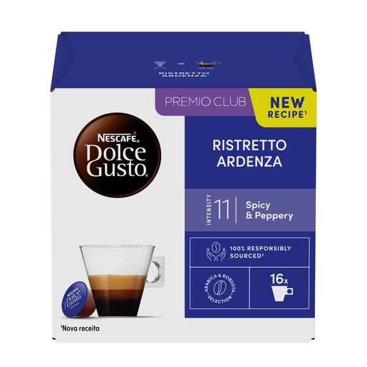 NESCAFÉ DOLCE GUSTO Café Ristretto Ardenza (Intensidade 11) 16 un