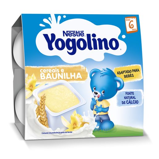 YOGOLINO Baunilha Alimento Lácteo +6 Meses 4x100 g