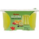 AUCHAN Gelatina Tutti Frutti 4x100 g