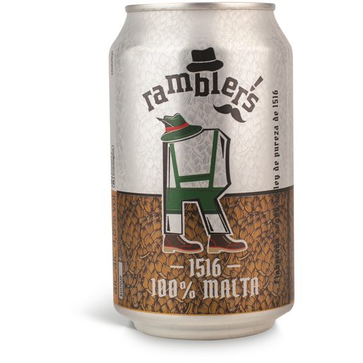DIA RAMBLER'S Cerveja com Álcool 100% Malte Lata 330 ml