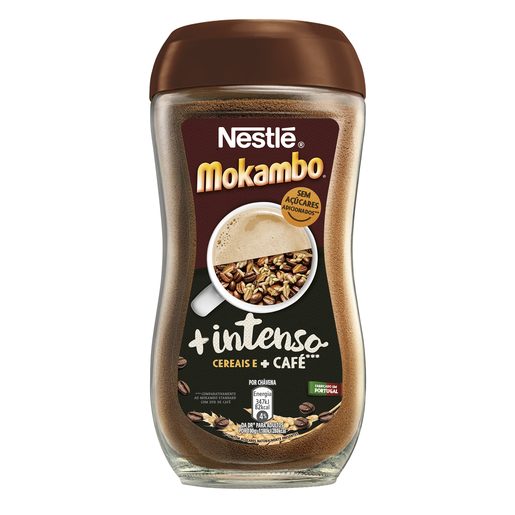 MOKAMBO Bebida Solúvel Cereais com Café Intenso 175 g