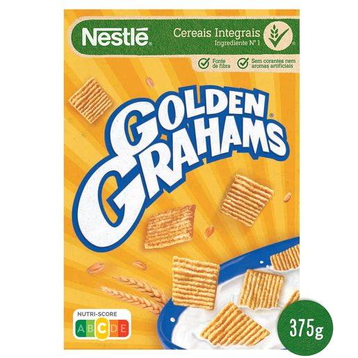 GOLDEN GRAHAMS Cereais Integrais Nestlé 375 g