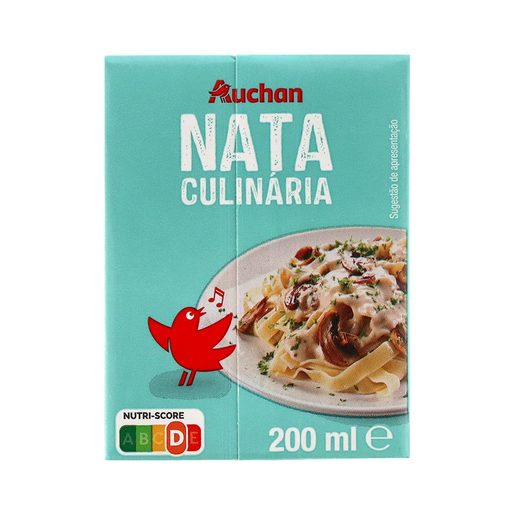 AUCHAN Nata UHT Culinária 200 ml