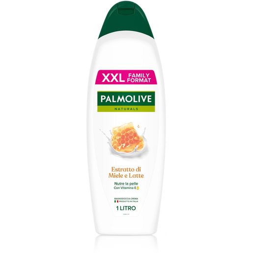 PALMOLIVE Gel de Banho Naturals Leite & Mel 1 L