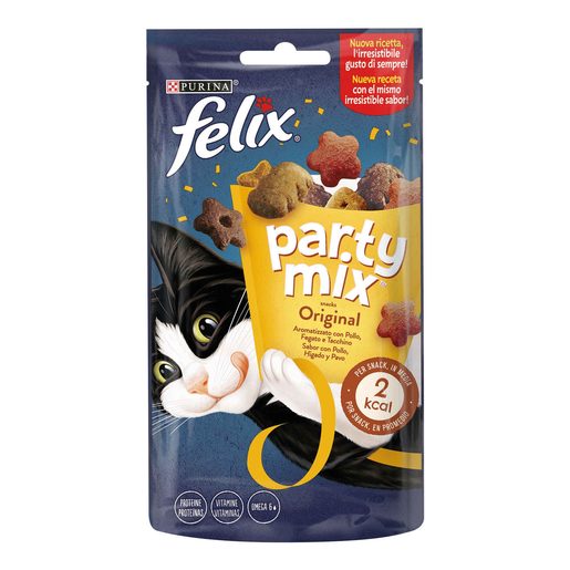 FELIX Snacks para Gato Party Mix Original 60 g FELIX Snacks para Gato Party Mix Original 60 g