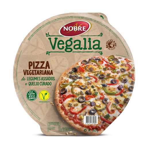 NOBRE Pizza Vegalia Legumes e Queijo 360 g