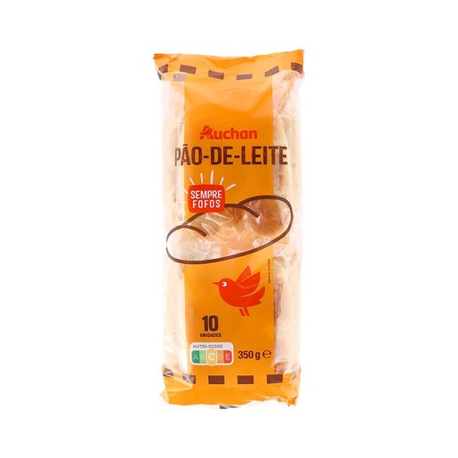 AUCHAN Pão de Leite (10 un) 350 g