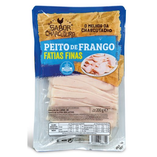 DIA SABOR CHARCUTEIRO Peito de Frango Fatiado 200 g