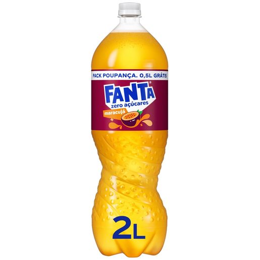 FANTA Refrigerante com Gás Maracujá sem Açúcar  1,5+0,5 L
