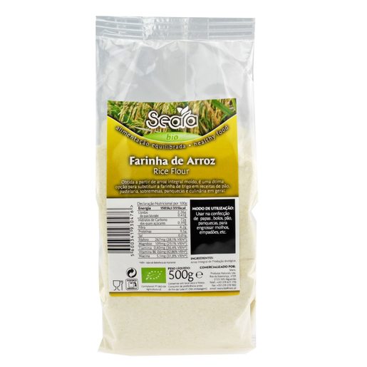 SEARA Farinha de Arroz Integral Biológica 500 g