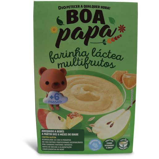 DIA BOA PAPA Farinha Láctea Multifrutos 250 g