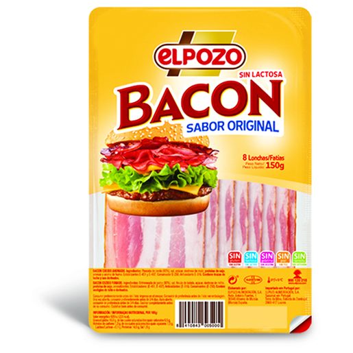 ELPOZO Bacon Fatiado 150 g