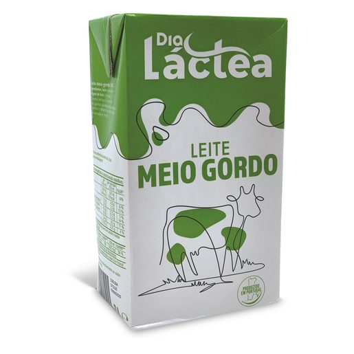 DIA LÁCTEA Leite UHT Meio Gordo 1 L