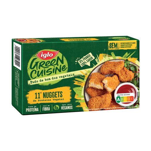 IGLO Nuggets de Proteína Vegetal Green Cuisine (11 un) 250 g