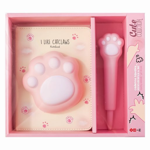Caderno + Caneta Patinha