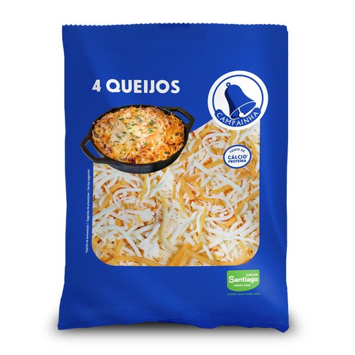 CAMPAINHA Queijo Ralado 4 Queijos 150 g