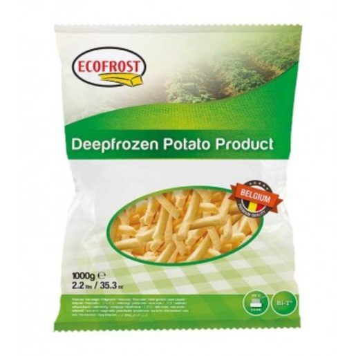 ECOFROST Batatas Fritas para Fritar Palitos 1 kg