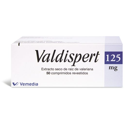 VALDISPERT 125 mg Comprimido Revestido 50 un