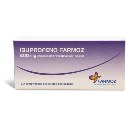 IBUPROFENO FARMOZ 200 mg Comprimido Revestido 20 un