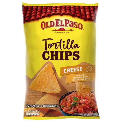 OLD EL PASO Chips Sabor a Queijo 185 g