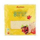 AUCHAN Tortilhas Trigo 8 un