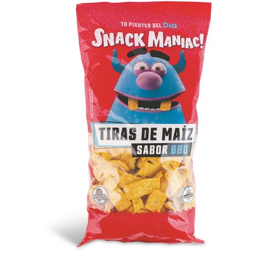 DIA SNACK MANIAC! Tiras de Milho Churrasco 130 g