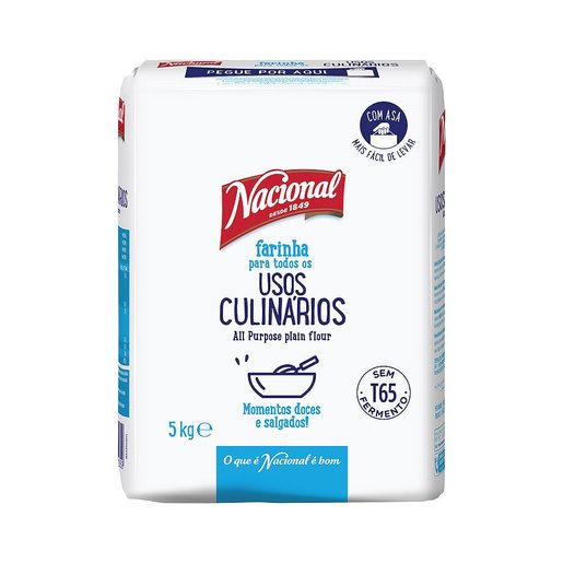 NACIONAL Farinha Usos Culinários 5 kg