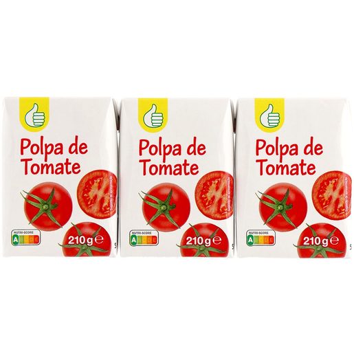 POLEGAR Polpa de Tomate 3x210 g POLEGAR Polpa de Tomate 3x210 g