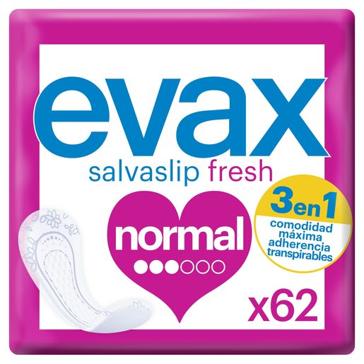EVAX Pensos Diários Salvaslip Normal 62 un