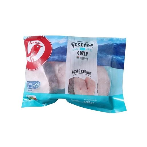 AUCHAN Posta de Pescada Msc Nº5 para Cozer 600 g AUCHAN Posta de Pescada Msc Nº5 para Cozer 600 g