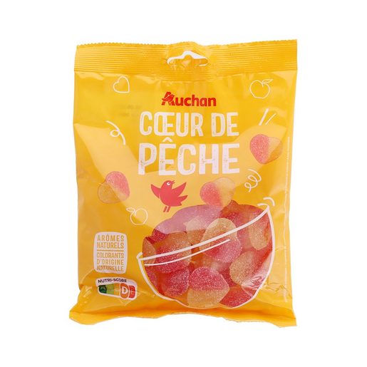 AUCHAN Gomas Corações 250 g AUCHAN Gomas Corações 250 g
