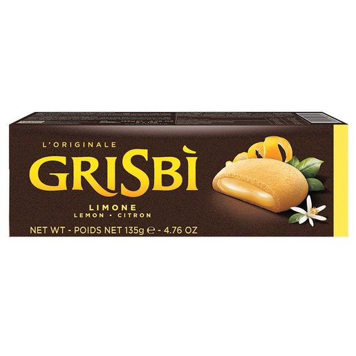 GRISBI Bolachas Creme Limão 135 g