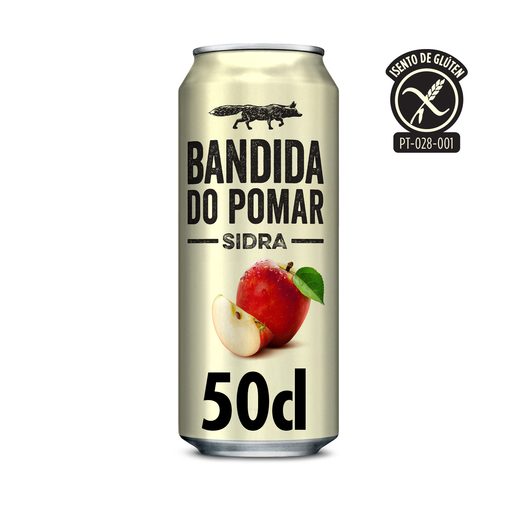 BANDIDA do POMAR Sidra com Álcool Maçã Lata 500 ml