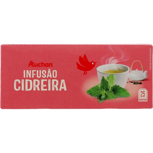 AUCHAN Infusão Cidreira 25 un