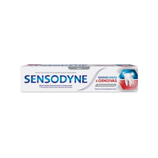 SENSODYNE Pasta de Dentes Sensibilidade & Gengivas Branqueadora 75 ml