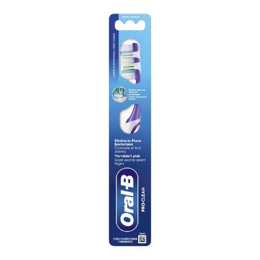 ORAL-B Escova de Dentes Manual Pro-Clean un ORAL-B Escova de Dentes Manual Pro-Clean un
