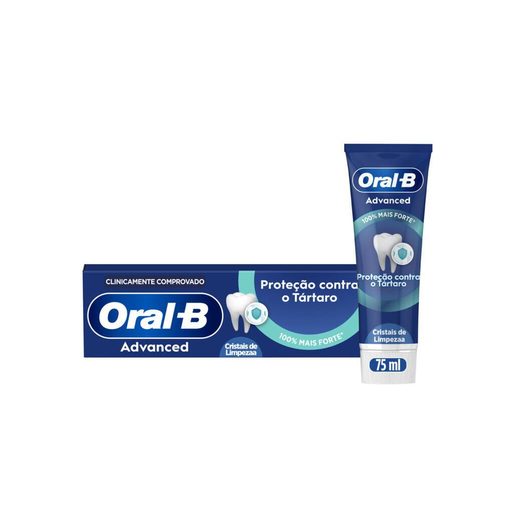 ORAL-B Pasta Dentifrica Advanced Tártaro 75 ml 75 ml ORAL-B Pasta Dentifrica Advanced Tártaro 75 ml 75 ml